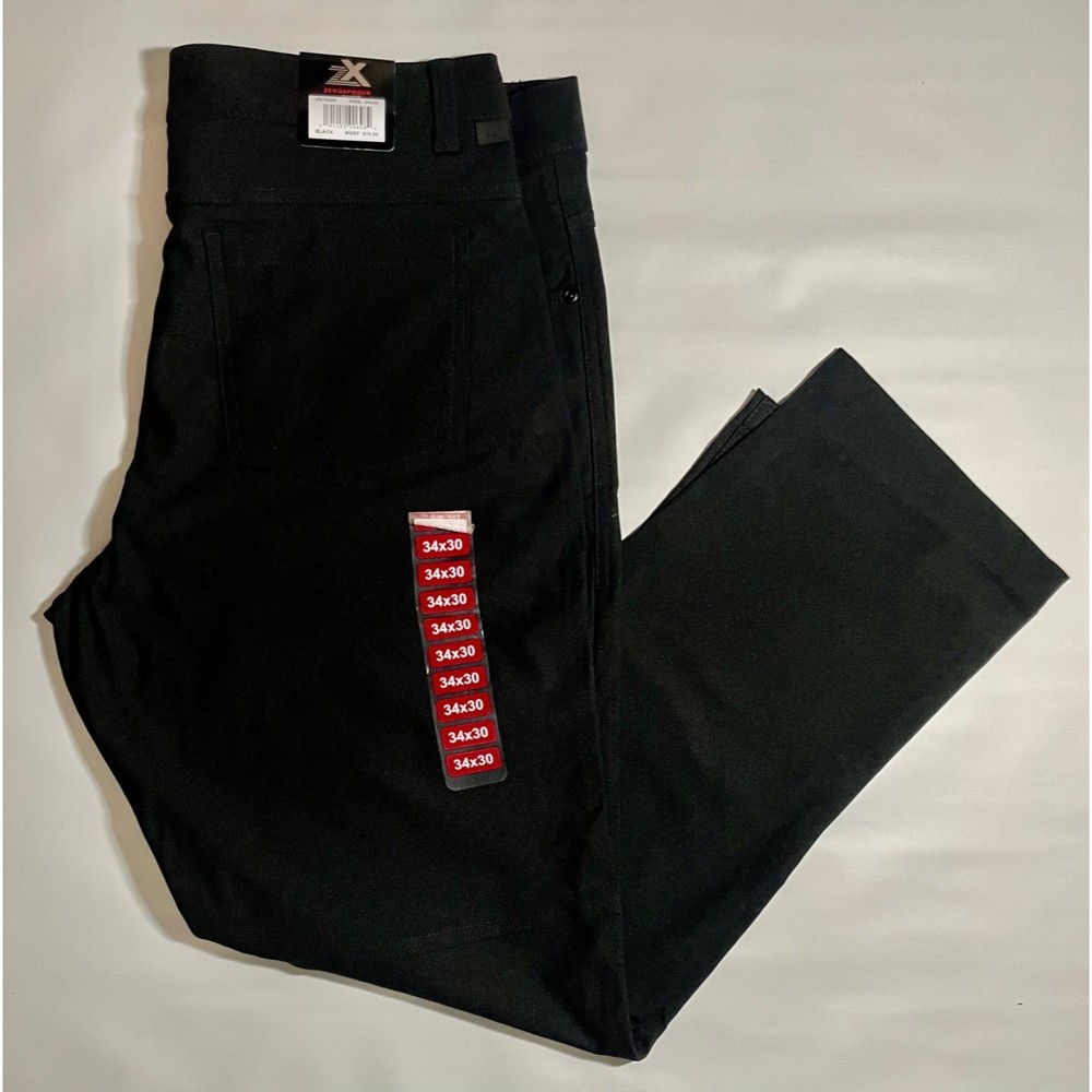 NWT ZeroXposur Stretch Commuter Pant, Durable & All-Day Comfort, Black, Sz 34x30